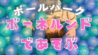 Fビレッジのボーネルンドは一日中遊べる。いくらかかる?6歳1歳兄弟