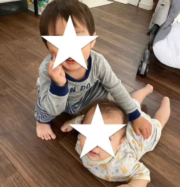 2歳差兄弟の写真