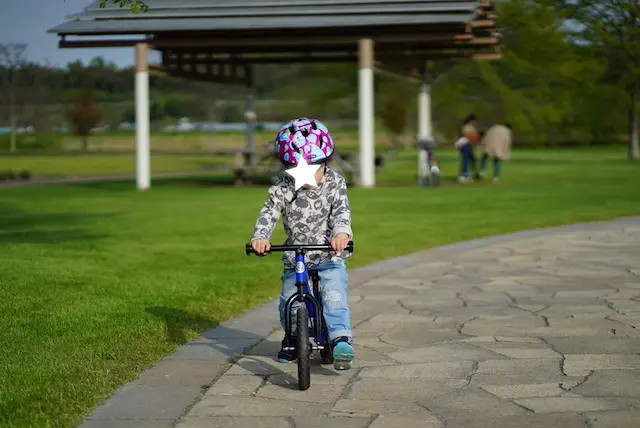 ３歳　ストライダー