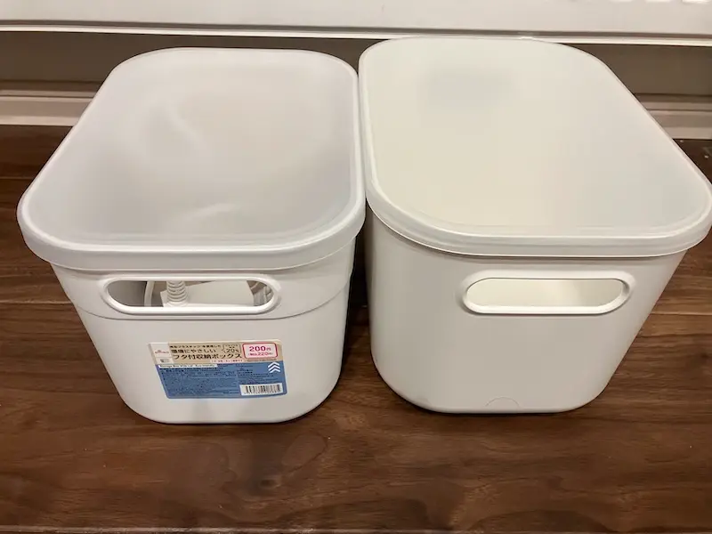 DAISOと無印良品