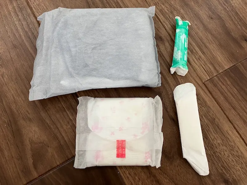生理用品色々